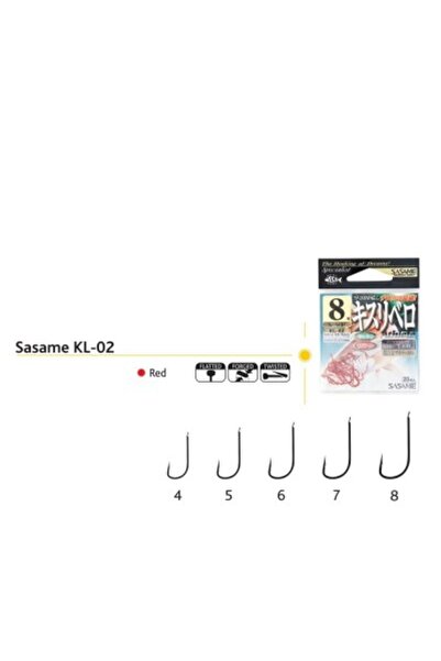 Sasame KL-02 fishing needles, 20 pcs/set 5