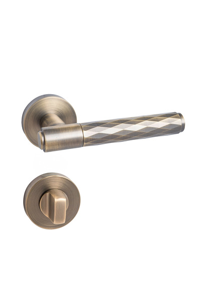 tesoro Mâner cu rozetă - Bliss - Bronz Antic Mat - rozetă WC