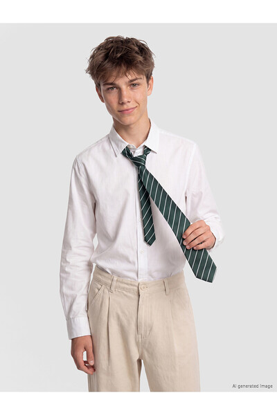 LC Waikiki Nevavm Regular Fit Boy's Shirt with Difference