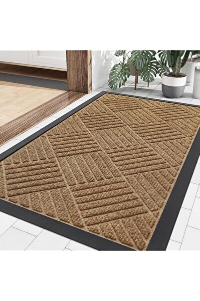 Generic ANTOLE Front Door Mat,29.53''x17'' Non Slip Outdoor Doormat,Dirt Trap...