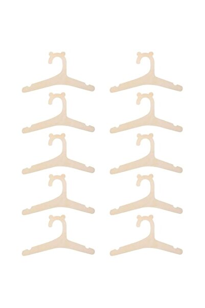 Generic Wooden Kids Hangers, 23 cm, Bear Design, Set of 10, Baby Nursery Clos...