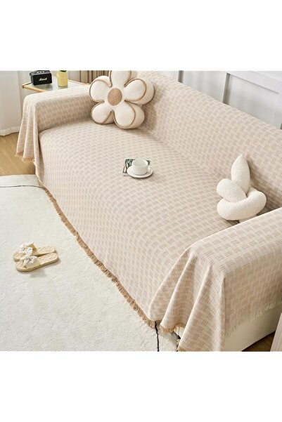 Generic Beauenty Sofa Cover 2 3 4 Seater, 180 * 340cm Decorative Sofa Throw w...