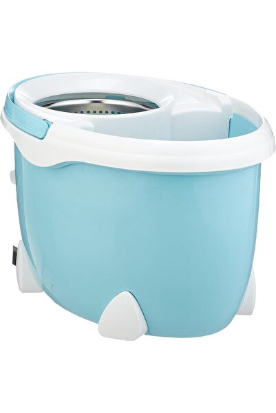 OVA Bucket With Spin Metal Wringer Baby Blue-White