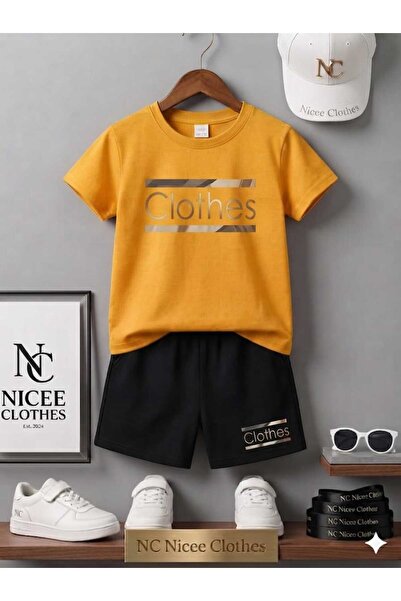 Leto Lykia Tricou și pantaloni scurți de vară pentru copii, unisex (Haine cu ...