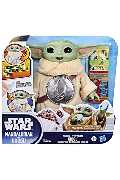 SW STARWARS Figurină Grogu Star Wars cu accesorii pentru gustări