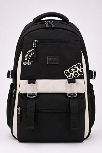 WANDER BAG 7370 Σχολικό και καθημερινό σακίδιο πλάτης κορεάτικου στυλ με πολλ...
