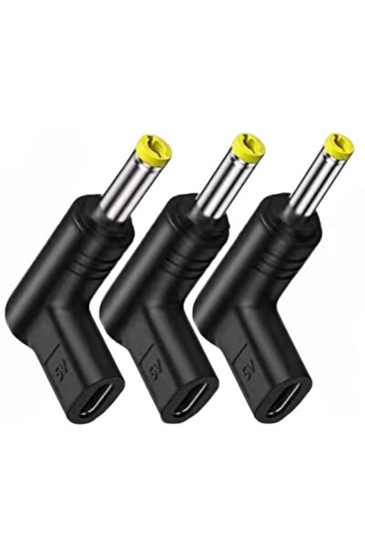 Choice7 yellow 5V Type-C to DC Power Charge Converter Mini USB C Charging Ada...