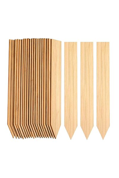 Generic BIGTHREE Bamboo Plant Labels, 20 Pcs Eco-Friendly Plant Markers Label...