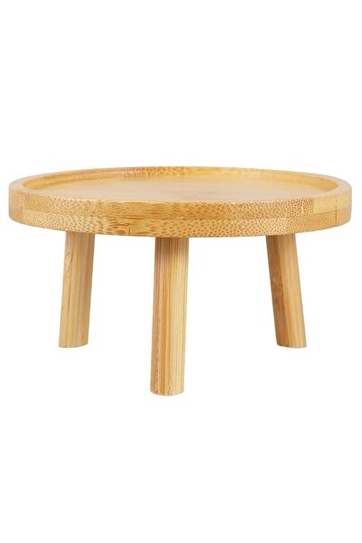 Generic Indoor Plant Stand Wooden Flowerpot Pedestal 4.33X4.33X2.95In Lightwe...
