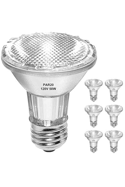 Generic NALACAL PAR20 Flood 50W Bulbs – 6 Pack Dimmable 50W Halogen Bulb, 225...