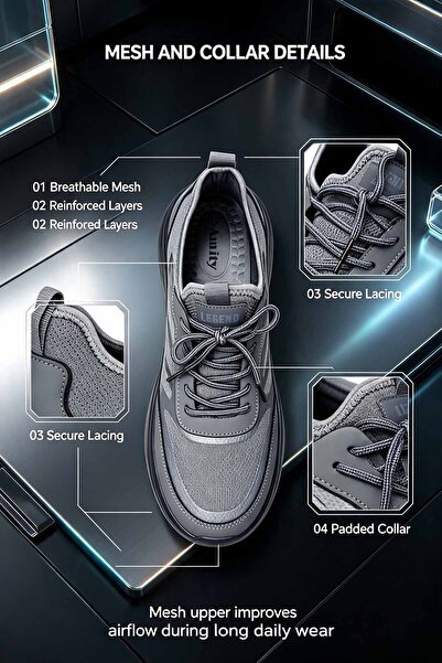 Al Masheel Store Saudi Local Manufactured Unique Fashion Sports Shoes, Breath...
