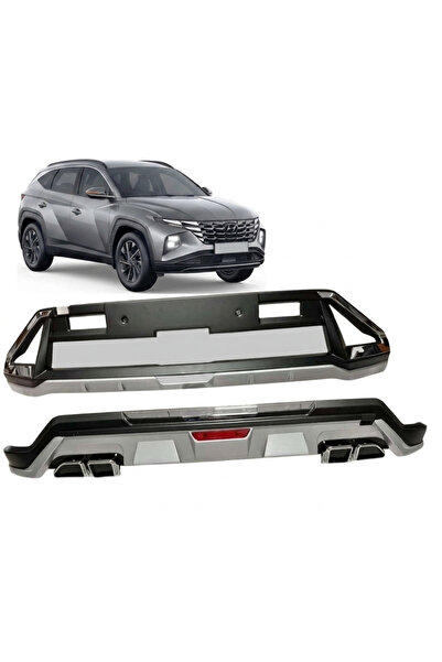 TMZ Garage 2025+HYUNDAİ TUCSON ÖN VE ARKA TAMPON KORUMA DİFÜZÖR İTHAL ÜRÜN