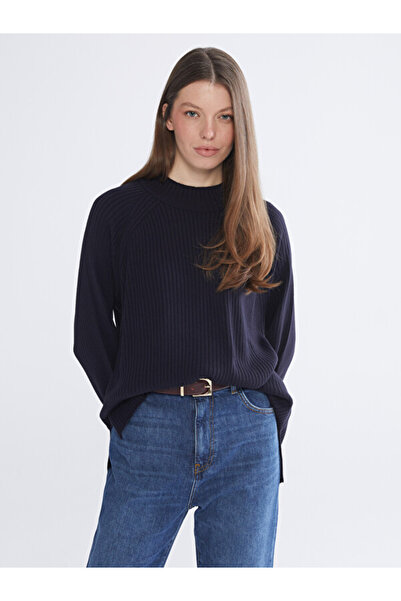 LC Waikiki Rmz Gi̇yi̇m Farkiyla Zero Roba Collar Loose Fit Women's Knitwear S...