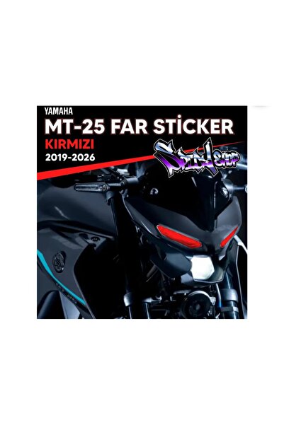 ARTES MOTO KAPLAMA MERKEZİ MT-25 far sticker 2019-2026