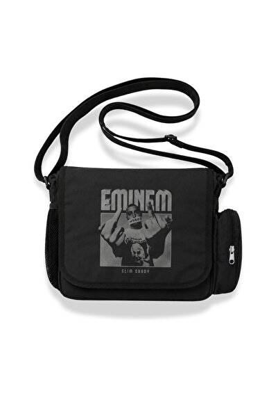 Fuddy Moda Unisex Eminem Slim Shady Printed Messenger Bag