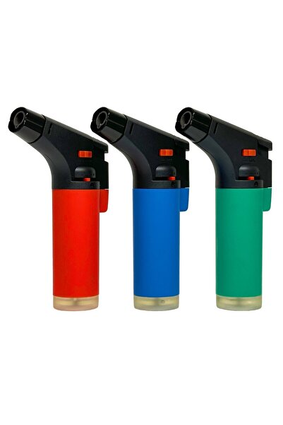 OEM Mini arzator gaz, Flamex, cu piezo, reincarcabil, 17 g, 70 mm, diverse cu...