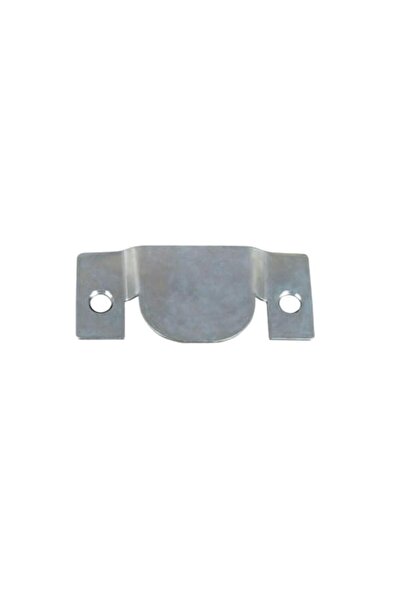 OEM Sofa coupling element, made of steel, white galvanized, 100 x 47 mm