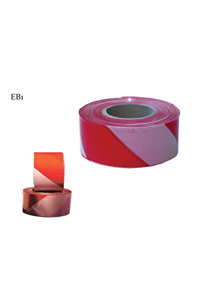 OEM Banda delimitare EB1, neadeziva, rosu + alb, 7 cm x 500 m