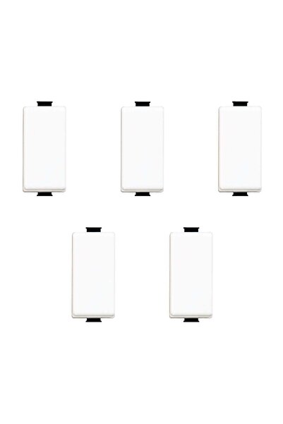 OEM Bticino Matix SAM5001SET5 единичен ключ, за вграждане, 1 модул, бял, комп...
