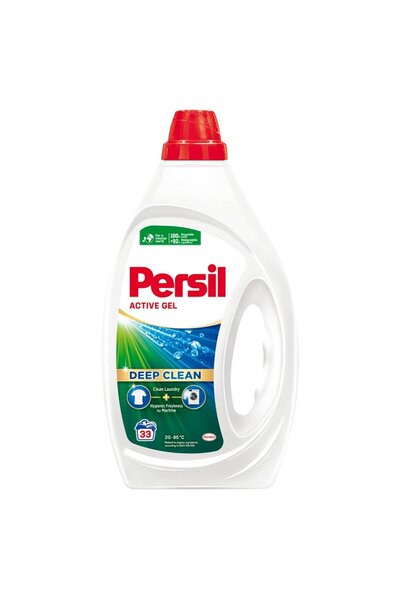 OEM Detergent de rufe lichid, Persil Deep Clean Active Gel, 1.485 L, 33 spalari
