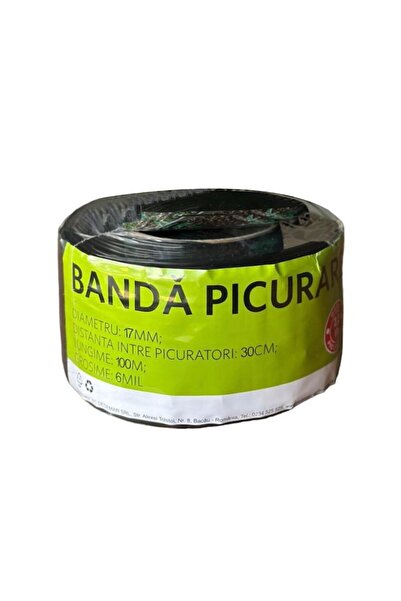 OEM Banda pentru irigatii prin picurare Grunman, 6 mil, D 17 mm, distanta ori...
