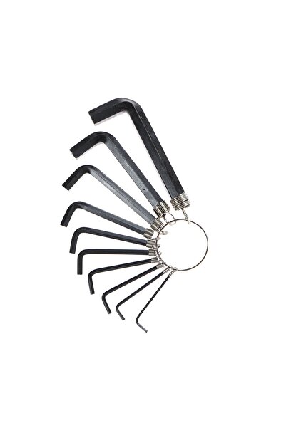OEM Σετ 10 κλειδιών Άλλεν, Lumytools LT56390, 1.5 - 10 χιλ.