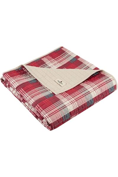 WOOLRICH Wollrich Luxury Quilted Blanket in Gray 50X70 50" X 70" Wr50-1785, C...