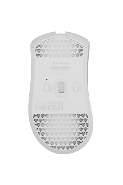 Genesis Mouse Gaming Wireless Zircon 880 PRO, 30000 DPI, White