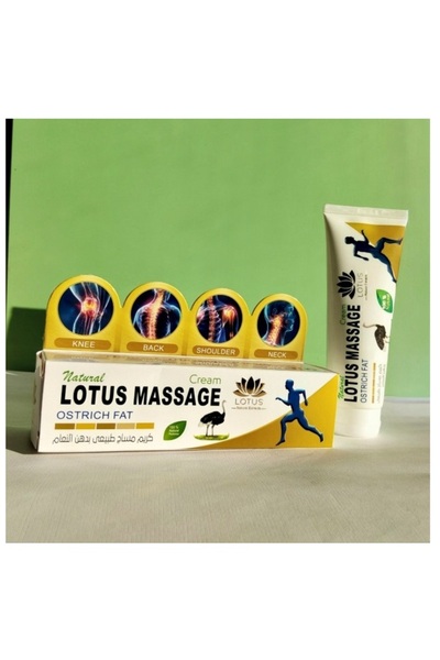 Lotus Natural Massage Cream with Ostrich Fat 120 g