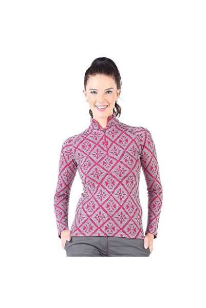 Woolona Venus Top Desenli Kadın Sweatshirt