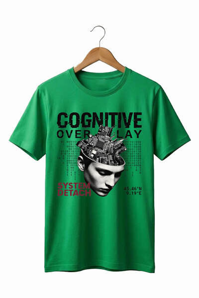 The Baski Σύστημα Γνωσιακής Επικάλυψης Detach Design Τυπωμένο Unisex Y2k Stre...