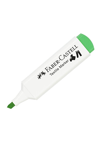 Faber Castell Marker textil verde neon faber-castell