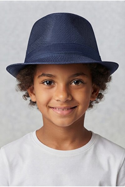 Mood Agenda Boy's 7-12 Years Old Summer Fedora Hat Sun Protection Beach and D...