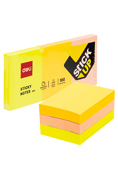 MC Micostore Sticky notes 3*38*51mm 3 colors 100 deli sheets