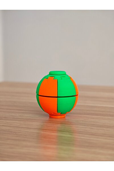 TAYZSHOP PopSpin Basınca Dönen Eğlenceli Top Oyuncağı - Dönen top Motor Becer...