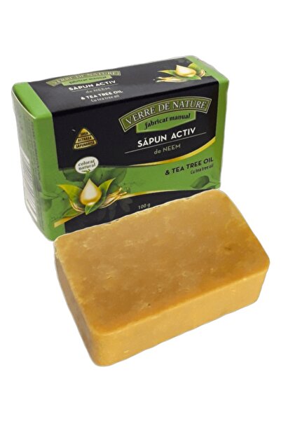 Verre De Nature Active soap neem tea tree oil 100g