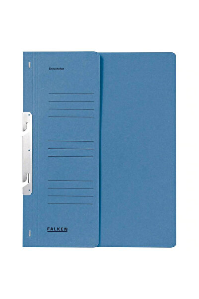 MC Micostore 1/2 blue falken/exacompta stapled cardboard file