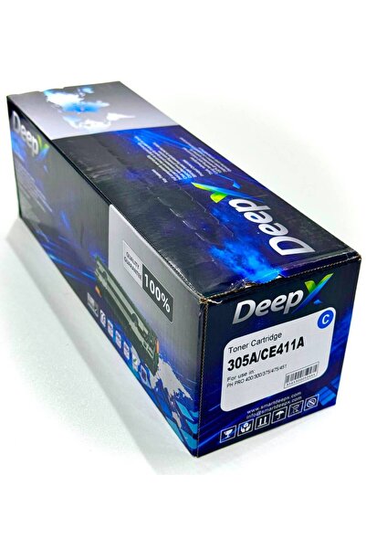 DEEPX حبر CE411A 305A سماوي