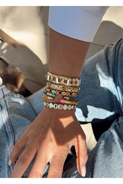 Xui Yeni Sezon Pencil Chic Renkli Cuff Kalem Bilezik/Çelik Kalem Bileklik /Ku...