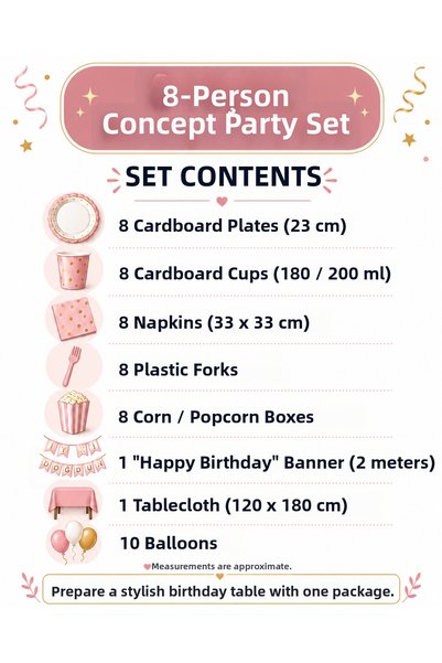 Fillikutum Batman Themed 94 Piece Birthday Set for 16 People, Plate, Cup, Balloon, Streamer