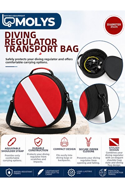 MOLYS Scuba Diving Regulator Bag