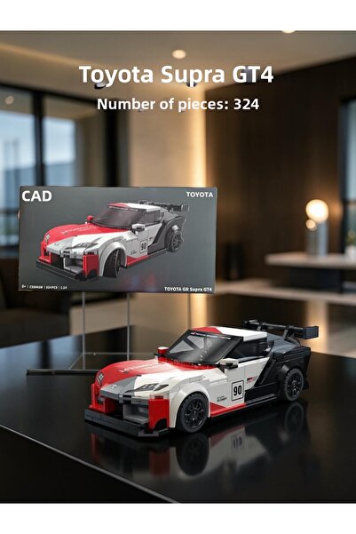 cada Toyota Gr Supra Gt4 (324 Pieces) Set Block Car