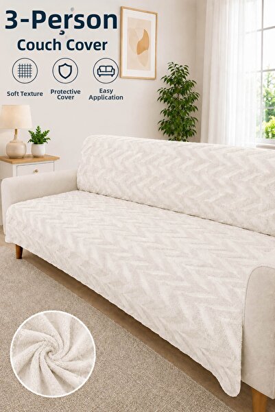 Faiend Soft Sponge 3-Seater Sofa Cover Sofa Wrap and 170X200