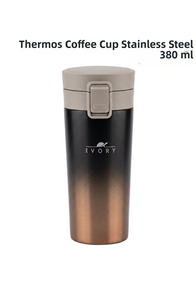 IVORY Thermos Coffee Cup Steel 380 ml