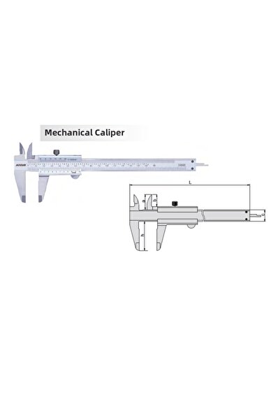 ACCUD 0-300mm Mechanical Caliper