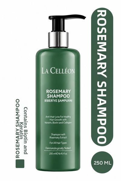 la celleon Rosemary Hair Care Shampoo |   Keratin, Biotin, Hydrolyzed Collage...