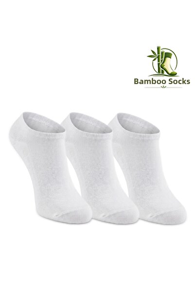 Slazenger Jolly 3-Pack Men's Bamboo White Socks