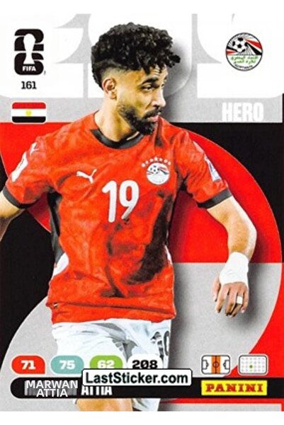 Panini البطاقة رقم 161: مروان عاطية