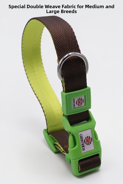 CARAMELOS Adjustable Dog Collar for Medium and Large Breeds, 2.5 cm