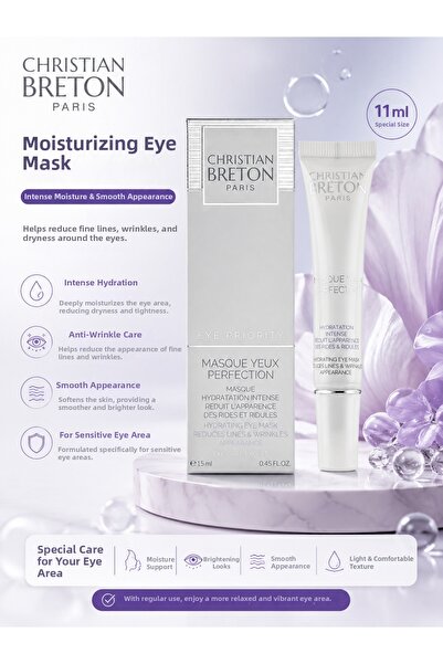 Christian Breton Moisturizing Eye Mask 11 ml - Intense Moisturizing Revitaliz...